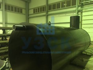 Резервуар горизонтальный стальной наземный в Кара-Балта
